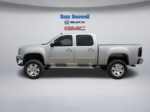 Silver Birch Metallic 2007 GMC Sierra 1500 SLT Crew Cab