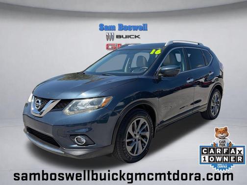 Arctic Blue Metallic 2016 Nissan Rogue SL