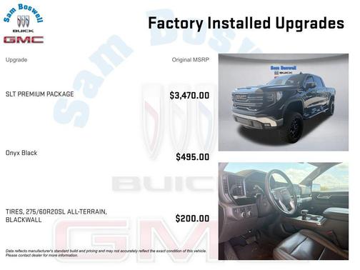 Onyx Black 2023 GMC Sierra 1500 SLT