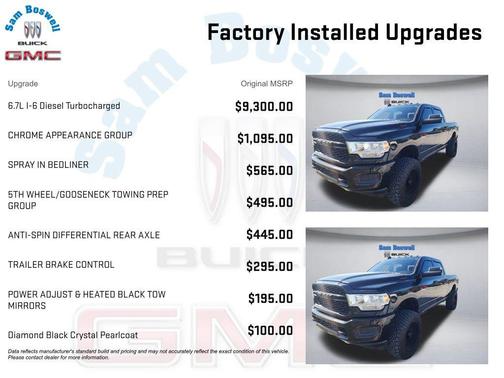 2020 RAM 2500 Tradesman Crew Cab 4x4 6'4' Box