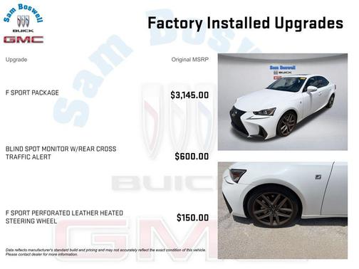 Ultra White 2017 Lexus IS 300 Base