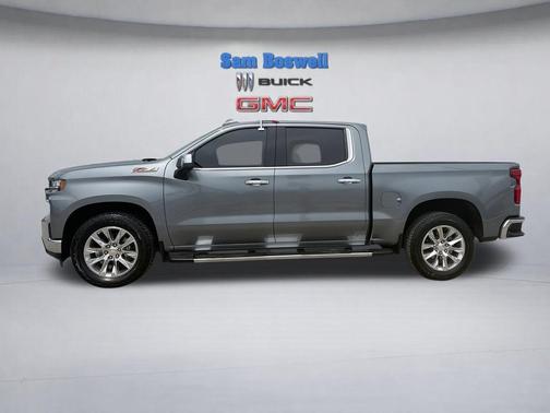 Satin Steel Metallic 2021 Chevrolet Silverado 1500 LTZ