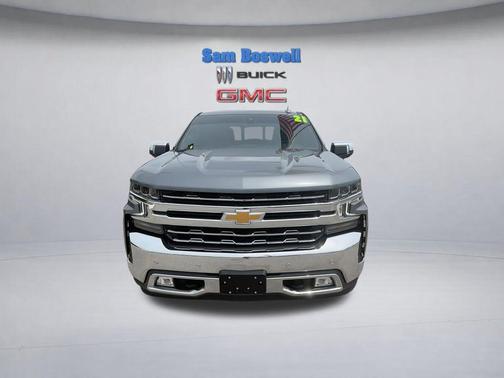 Satin Steel Metallic 2021 Chevrolet Silverado 1500 LTZ