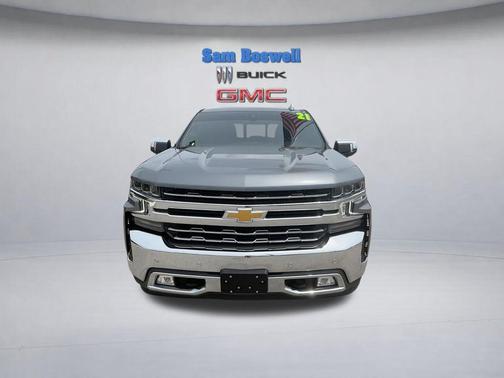 Satin Steel Metallic 2021 Chevrolet Silverado 1500 LTZ
