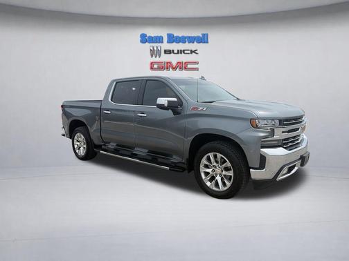 Satin Steel Metallic 2021 Chevrolet Silverado 1500 LTZ