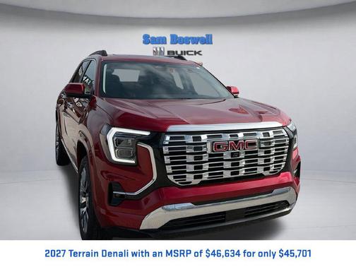 Volcanic Red Tintcoat 2027 GMC Terrain Denali