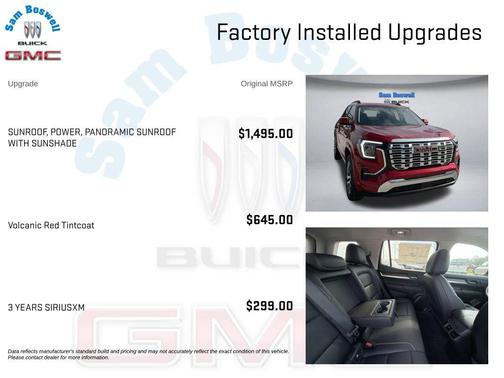 Volcanic Red Tintcoat 2027 GMC Terrain Denali