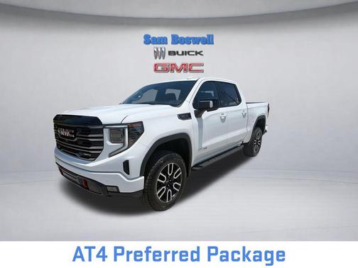 Summit White 2026 GMC Sierra 1500 AT4