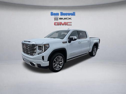 Glacier White Tricoat 2026 GMC Sierra 1500 Denali