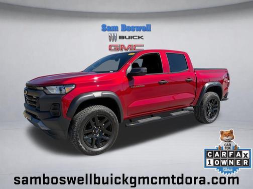 Radiant Red Tintcoat 2025 Chevrolet Colorado Trail Boss