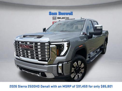Sterling Metallic 2026 GMC Sierra 2500 Denali