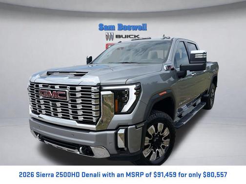 Sterling Metallic 2026 GMC Sierra 2500 Denali