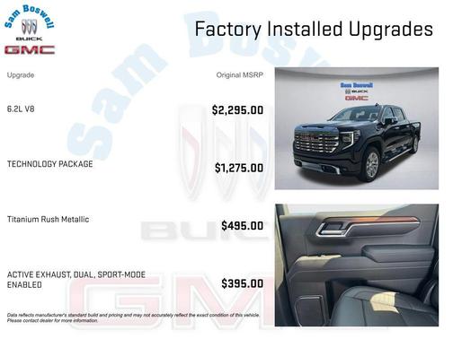 Titanium Rush Metallic 2025 GMC Sierra 1500 Denali