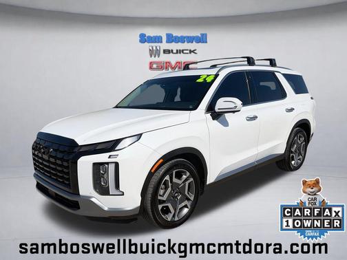 Hyper White 2024 Hyundai PALISADE Limited