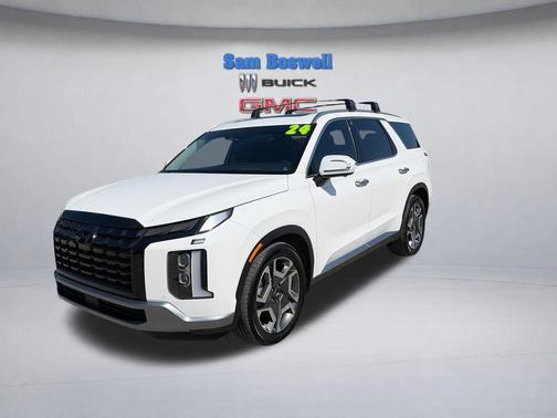 Hyper White 2024 Hyundai PALISADE Limited