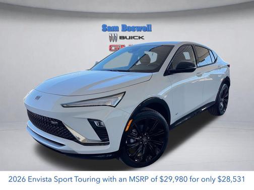 Summit White 2026 Buick Envista Sport Touring FWD