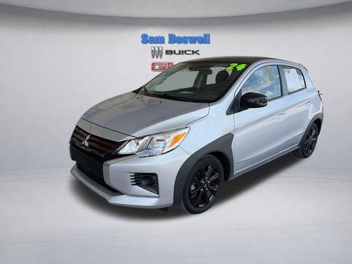 Starlight Silver Metallic w/Black Roof 2024 Mitsubishi Mirage Black Edition