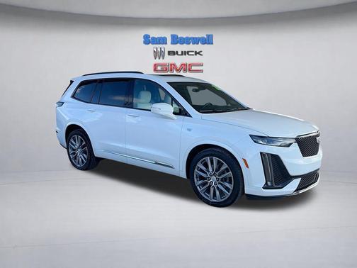 Crystal White Tricoat 2021 Cadillac XT6 Sport AWD