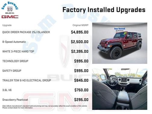 Snazzberry Pearlcoat 2021 Jeep Wrangler Unlimited Islander 4x4