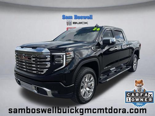 Onyx Black 2026 GMC Sierra 1500 Denali