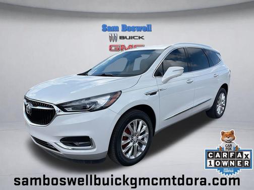 White Frost Tricoat 2020 Buick Enclave FWD Essence