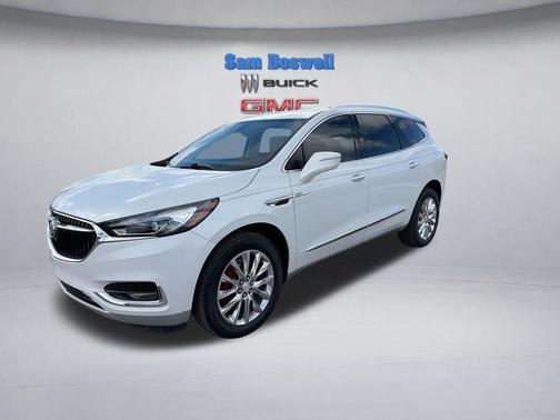 White Frost Tricoat 2020 Buick Enclave FWD Essence