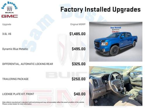 2022 GMC Canyon Elevation