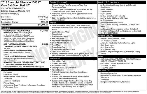 2013 Chevrolet Silverado 1500 LT