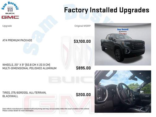 Onyx Black 2019 GMC Sierra 1500 AT4