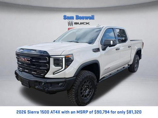 Coastal Dune 2026 GMC Sierra 1500 AT4X