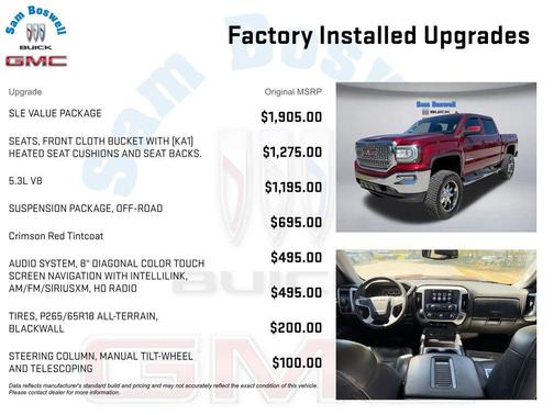 2016 GMC Sierra 1500 SLE