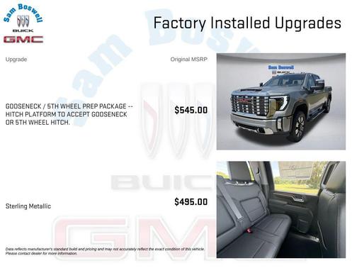 Sterling Metallic 2026 GMC Sierra 2500 Denali