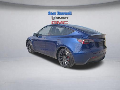 Deep Blue Metallic 2024 Tesla Model Y Performance Dual Motor All-Wheel Drive