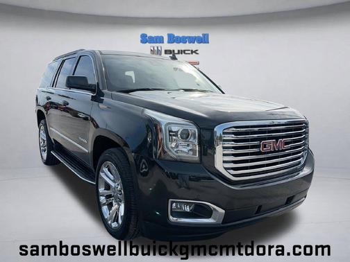 Carbon Black Metallic 2020 GMC Yukon SLT