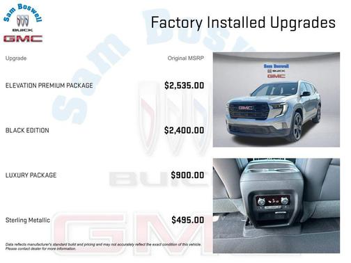 2025 GMC Acadia FWD Elevation