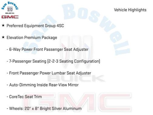 2025 GMC Acadia FWD Elevation