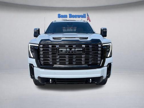 Glacier White Tricoat 2026 GMC Sierra 2500 Denali Ultimate