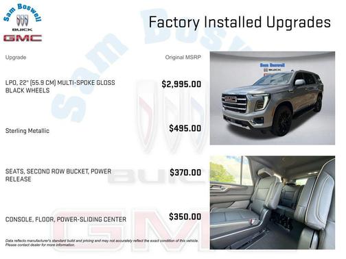 Sterling Metallic 2026 GMC Yukon 2WD Elevation