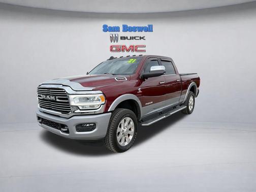Delmonico Red Pearlcoat 2021 RAM 2500 Laramie Crew Cab 4x4 6'4' Box