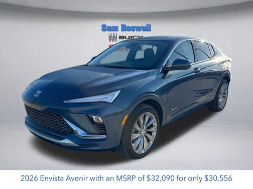 Ocean Blue Metallic 2026 Buick Envista Avenir FWD