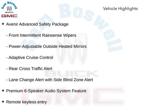 2026 Buick Envista Avenir FWD