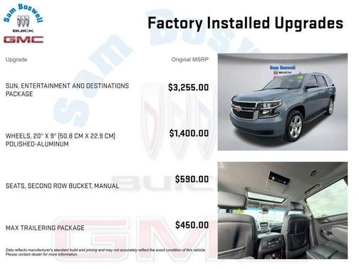 Slate Gray Metallic 2015 Chevrolet Tahoe LT