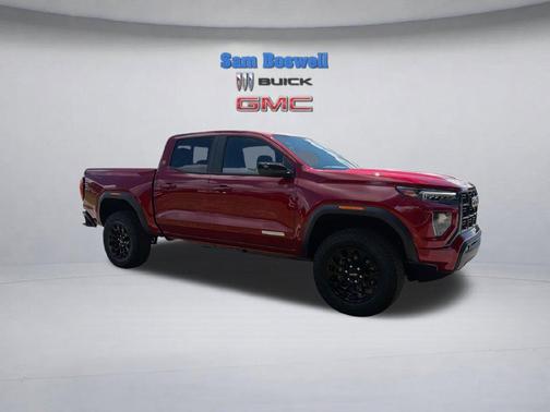 Volcanic Red Tintcoat 2026 GMC Canyon Elevation