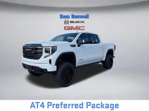Summit White 2026 GMC Sierra 1500 AT4