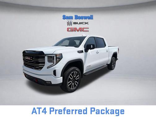 Summit White 2026 GMC Sierra 1500 AT4