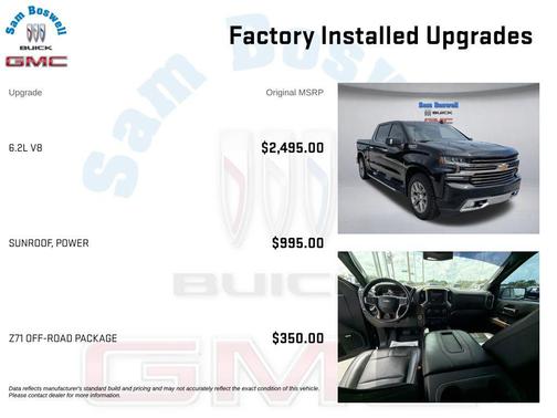 Black 2019 Chevrolet Silverado 1500 High Country