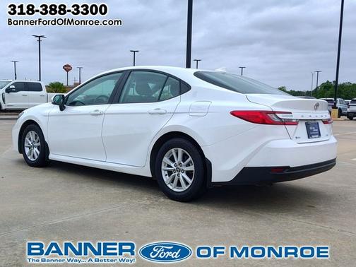 White 2025 Toyota Camry LE