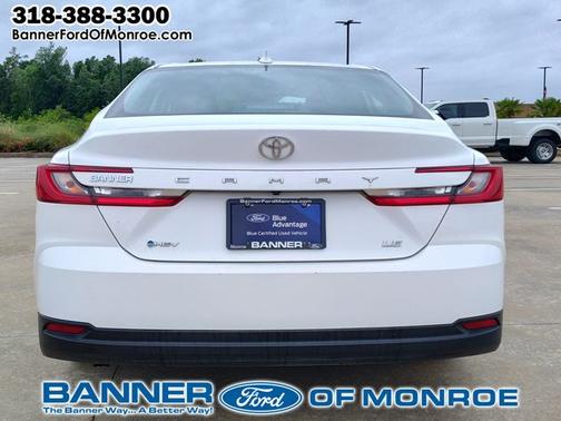 White 2025 Toyota Camry LE