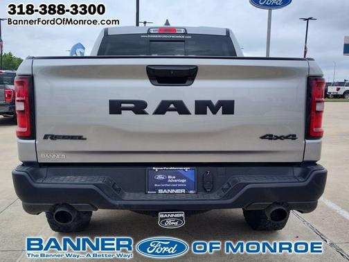 Billet Silver Metallic Clearcoat 2025 RAM 1500 REBEL
