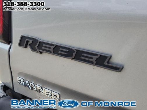 Billet Silver Metallic Clearcoat 2025 RAM 1500 REBEL